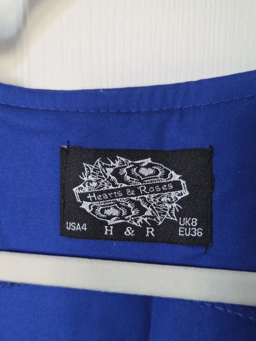 HEARTS & ROSES Pinup Sailor Dress - Picture 2 of 6